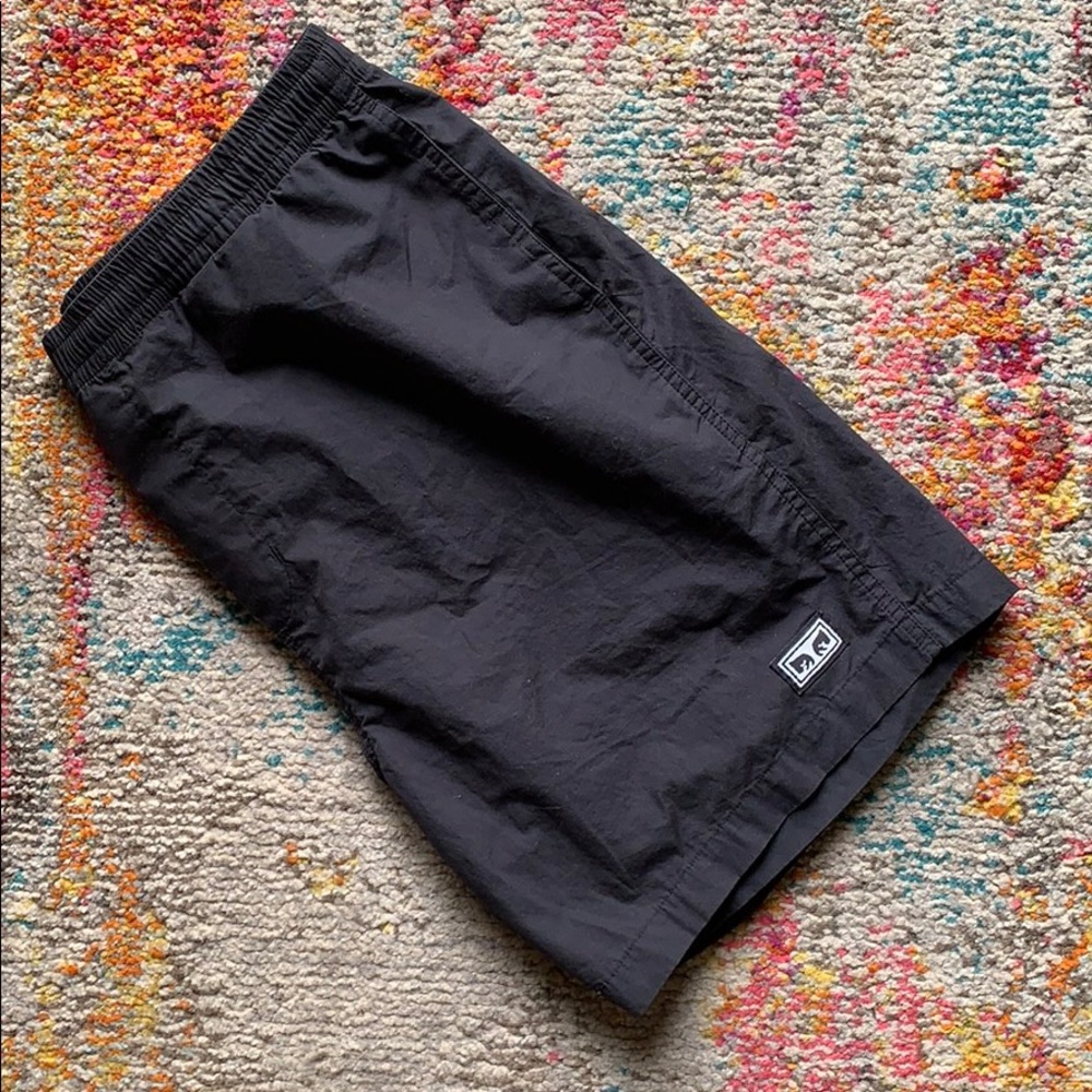 OBEY | Drawstring Cotton Shorts